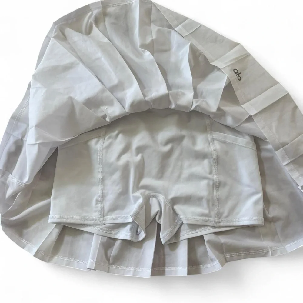 Alo White Skirt